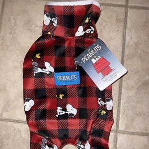 Snoopy Dog Cat Pajamas Christmas Holiday Plaid by Berkshire Pet Apparel